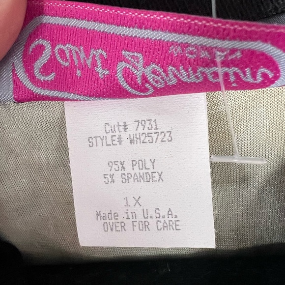 Script Print Bomber Jacket - Beige and Black - Picture 3 of 3